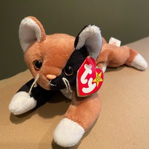 Ty beanie baby, Chip the cat.